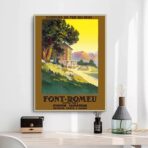 vintage poster schriftart remeu