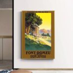 vintage poster schriftart remeu