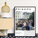 poster vintage freunde