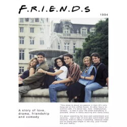 poster vintage freunde