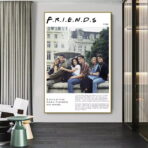 poster vintage freunde