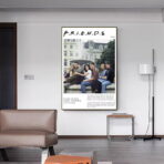 poster vintage freunde