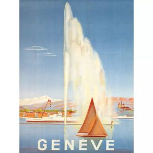 vintage poster genf