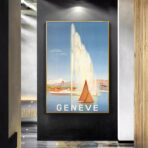 vintage poster genf