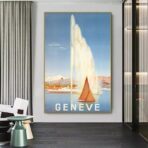vintage poster genf