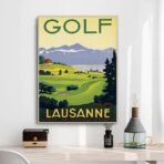 vintage golf poster 4