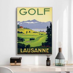 vintage golf poster 4