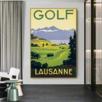 vintage golf poster 4