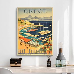 vintage griechenland poster 1