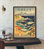 vintage griechenland poster 1