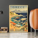 vintage griechenland poster 1