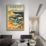 vintage griechenland poster 1