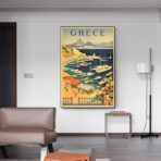 vintage griechenland poster 1