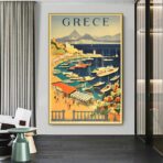 vintage griechenland poster 1