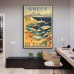 vintage griechenland poster 1