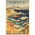 vintage griechenland poster 1