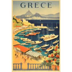 vintage griechenland poster 1
