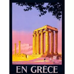 vintage griechisch poster