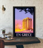 vintage griechisch poster
