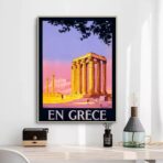 vintage griechisch poster