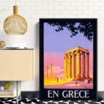 vintage griechisch poster