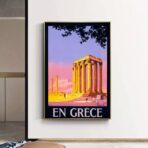 vintage griechisch poster