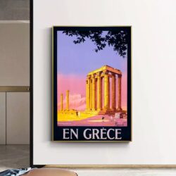 vintage griechisch poster