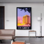 vintage griechisch poster