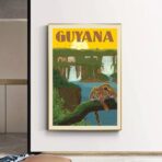 vintage poster guyana 1