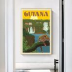 vintage poster guyana 1