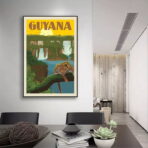 vintage poster guyana 1