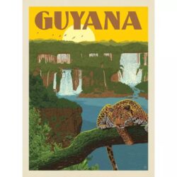 vintage poster guyana 1