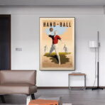 vintage handball poster 1
