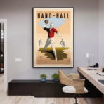 vintage handball poster 1