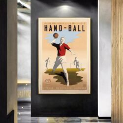 vintage handball poster 1