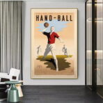vintage handball poster 1