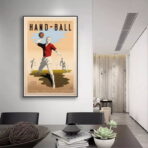 vintage handball poster 1