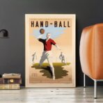 vintage handball poster 1