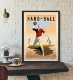 vintage handball poster 1