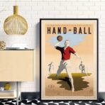 vintage handball poster 1