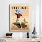 vintage handball poster 1