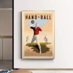 vintage handball poster 1