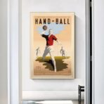 vintage handball poster 1