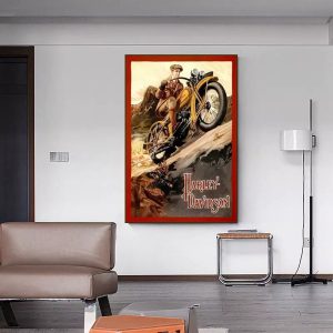 vintage harley davidson poster 1