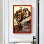 vintage harley davidson poster 1