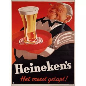 vintage heineken poster 1