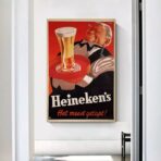 vintage heineken poster 1