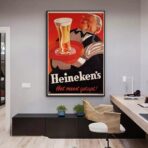 vintage heineken poster 1