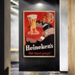 vintage heineken poster 1