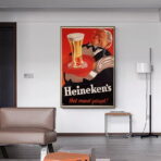 vintage heineken poster 1